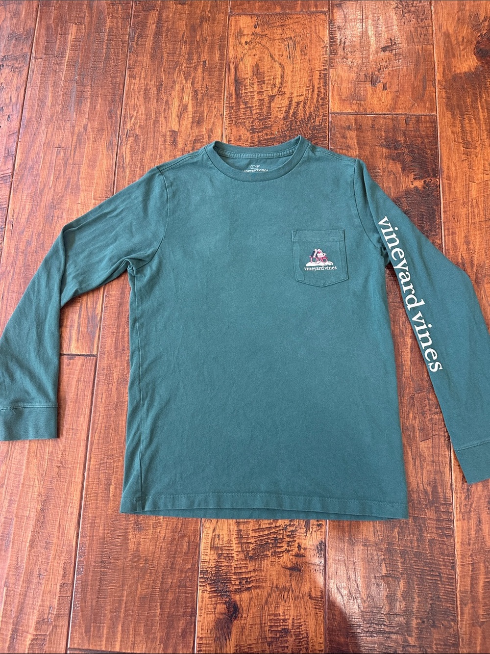 Vineyard Vines Boys Holiday Long Sleeve T-Shirts (Lot of 2) - Picture 8 of 13